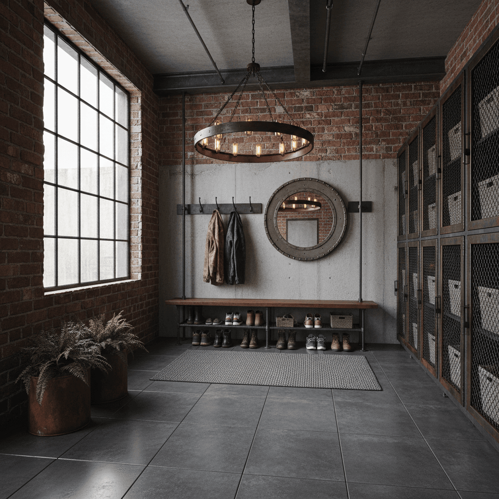 Industrial Mudroom: after AI redesign