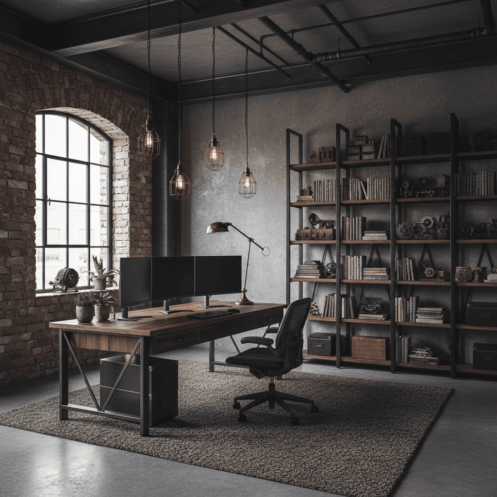 Industrial Office: after AI redesign