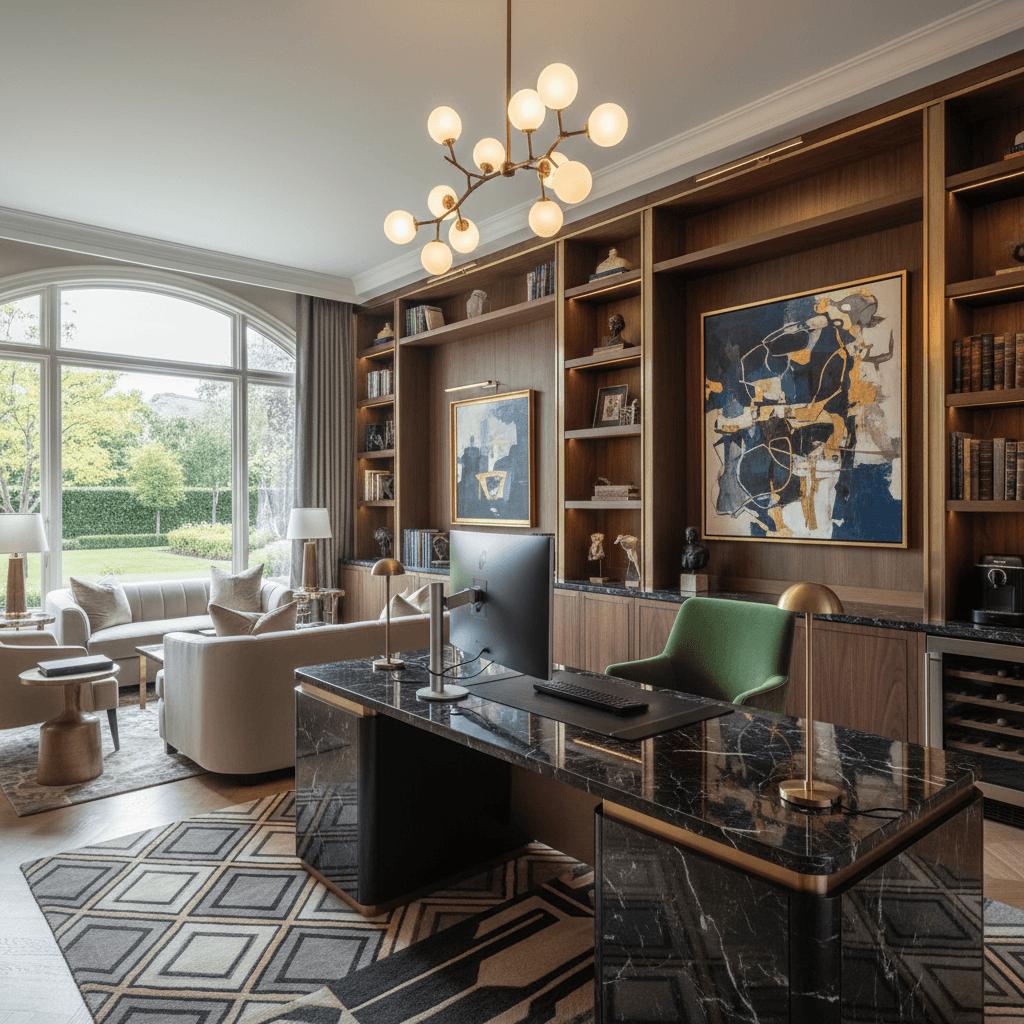 Luxury Office: after AI redesign