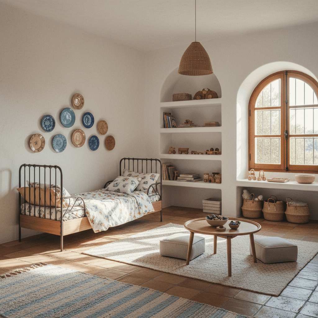 Mediterranean Nursery: after AI redesign