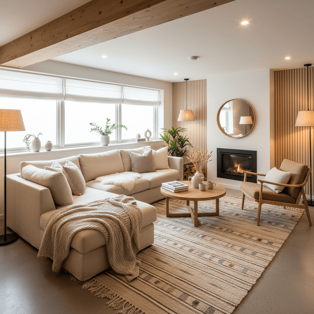 Scandinavian Basement: after AI redesign