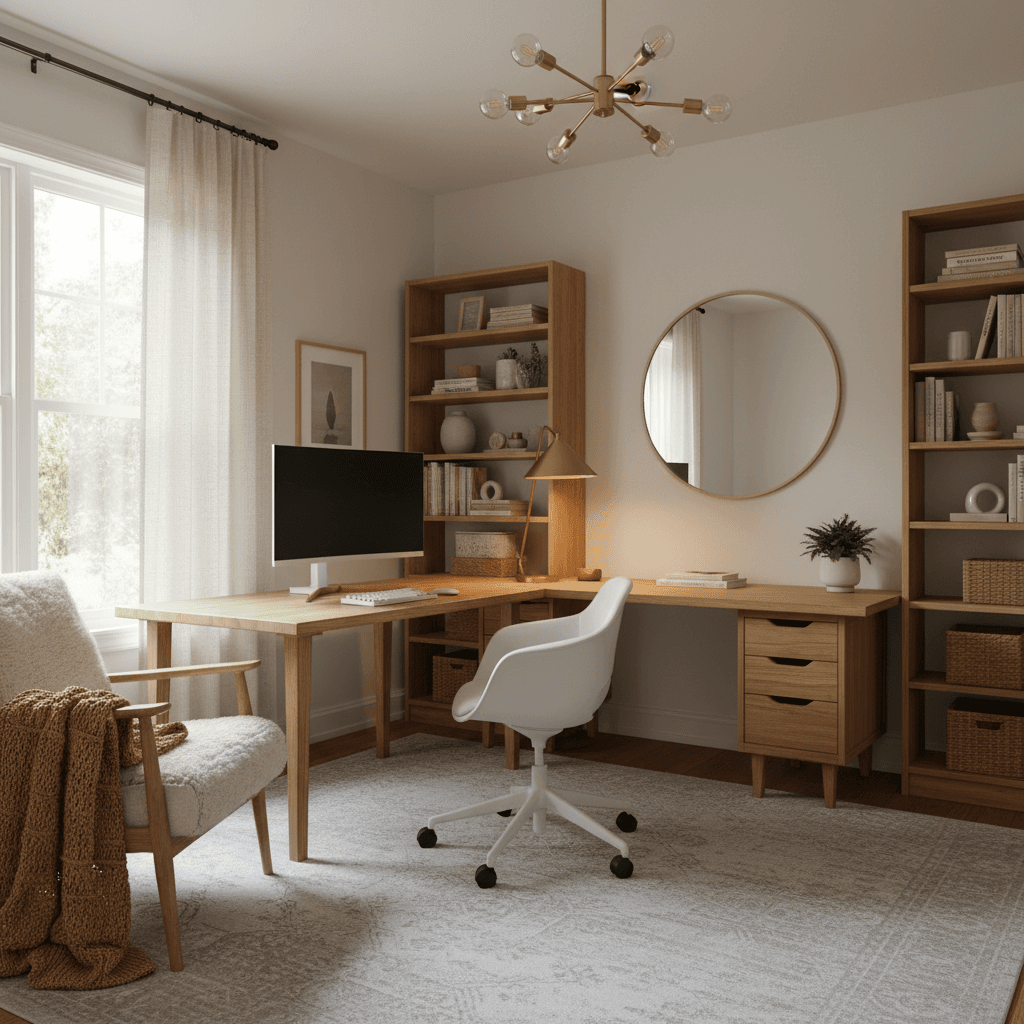 Scandinavian Office: after AI redesign