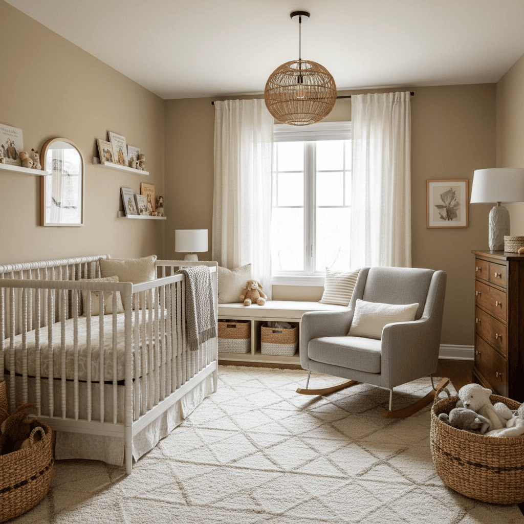Transitional Nursery: after AI redesign